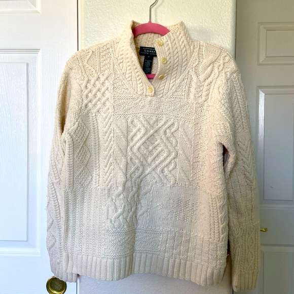 Vintage RALPH LAUREN Handknit Sweater - Picture 5 of 5